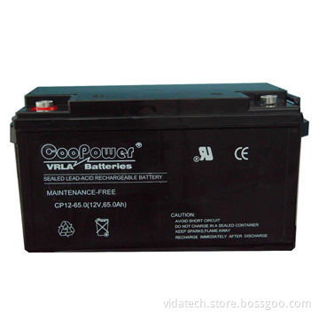 Valve Regulated Colloid Battery, Available in Different Specifications and Applicable Workplace